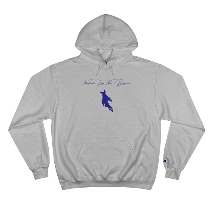 New  Hampshire  Newfound  Lake  Hoodie  front  position  view  from  front  light  steel.webp