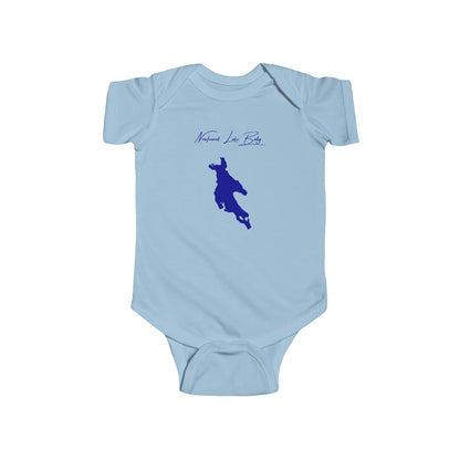 New  Hampshire  Newfound  Lake  Onesie  front  position  view  from  front  light  blue.webp