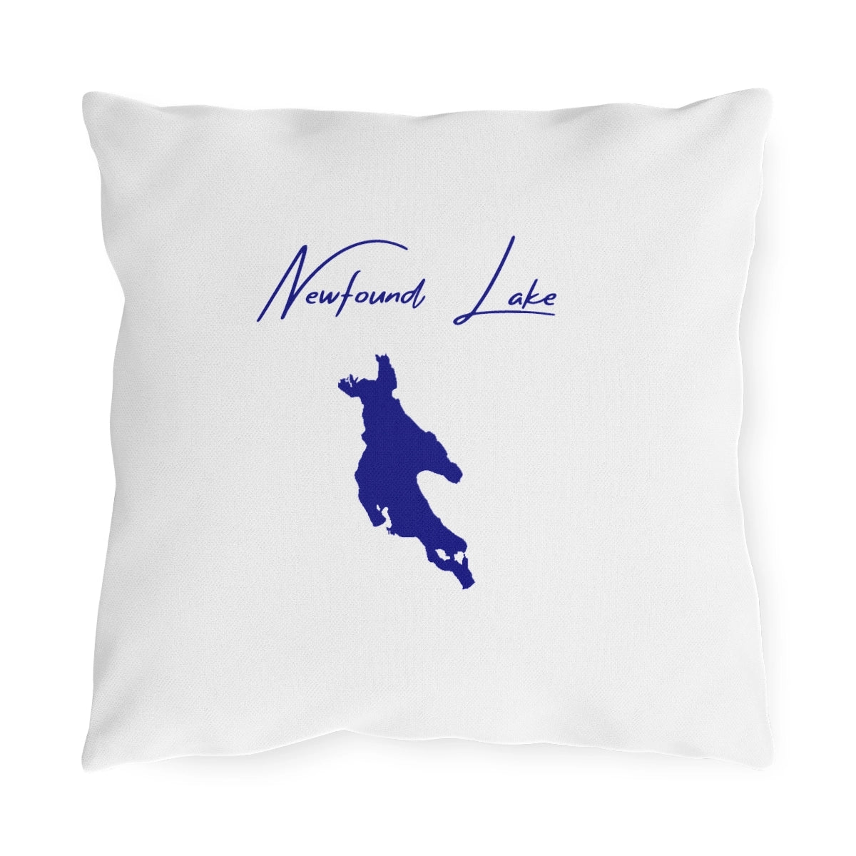 New  Hampshire  Newfound  Lake  Outdoor  Pillow  front  position  view  from  front  16  x  16.webp