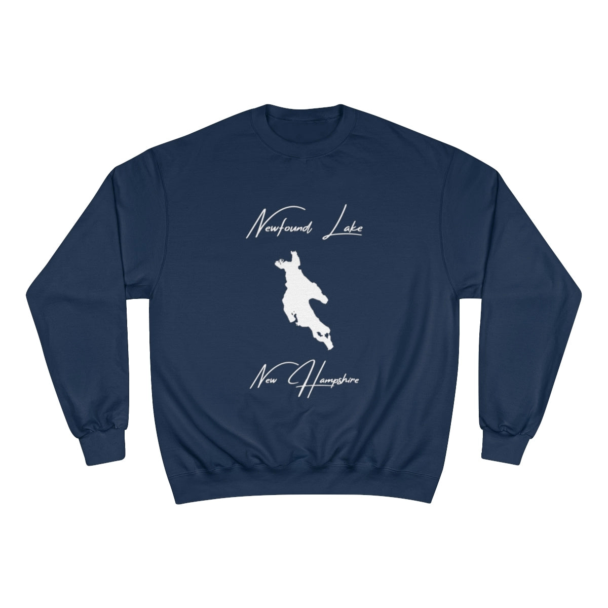 New  Hampshire  Newfound  Lake  Sweatshirt  front  position  view  from  front  navy.webp