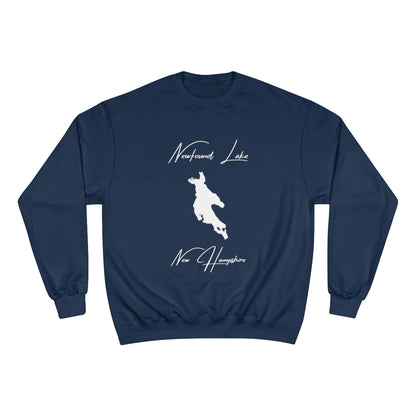 New  Hampshire  Newfound  Lake  Sweatshirt  front  position  view  from  front  navy.webp
