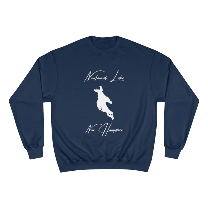 New  Hampshire  Newfound  Lake  Sweatshirt  front  position  view  from  front  navy.webp