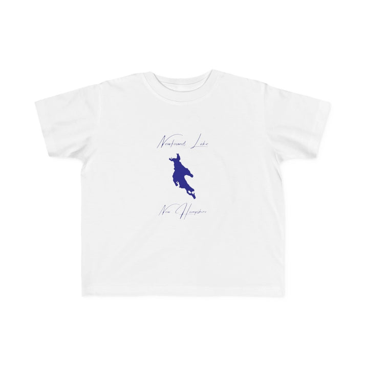 New  Hampshire  Newfound  Lake  Toddler  T-shirt  front  position  view  from  front  white.webp
