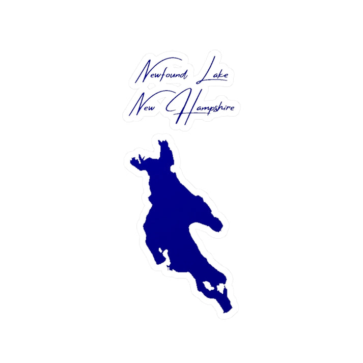 New  Hampshire  Newfound  Lake  Vinyl  Decal  other  position  view  from  front  4  x  6.webp