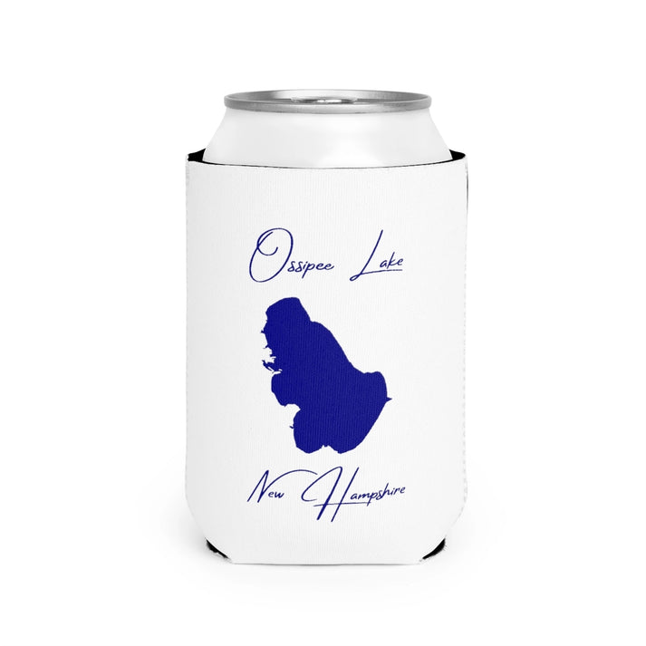 New  Hampshire  Ossipee  Lake  Can  Koozie  front  position  view  from  front-2  white.webp