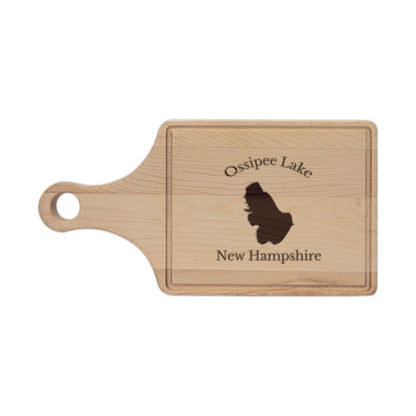 New  Hampshire  Ossipee  Lake  Engraved  Cutting  Board  front  position  view  from  front  maple.webp