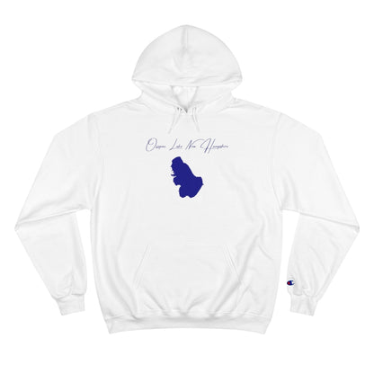 New  Hampshire  Ossipee  Lake  Hoodie  front  position  view  from  front  white.webp