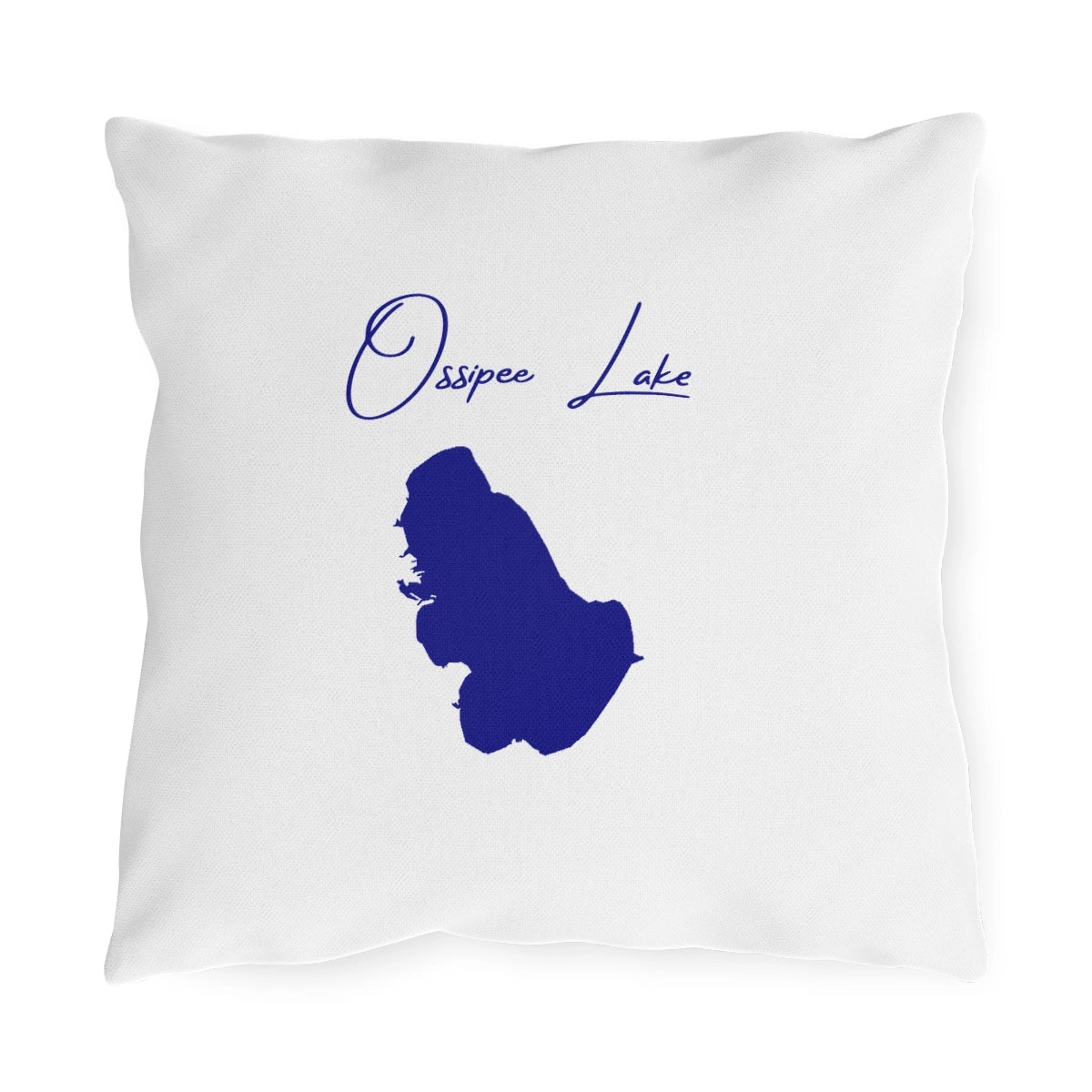 New  Hampshire  Ossipee  Lake  Outdoor  Pillow  front  position  view  from  front  16  x  16.webp