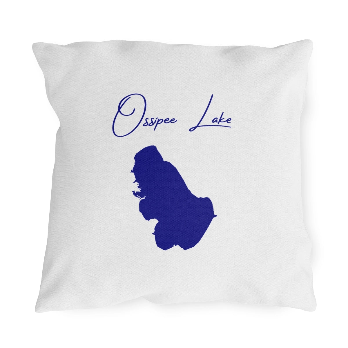New  Hampshire  Ossipee  Lake  Outdoor  Pillow  front  position  view  from  front  18  x  18.webp