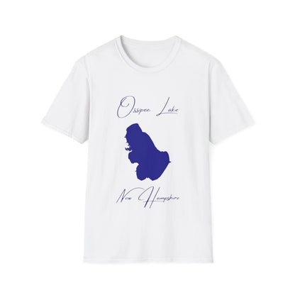 New  Hampshire  Ossipee  Lake  T-shirt  front  position  view  from  front  white.webp