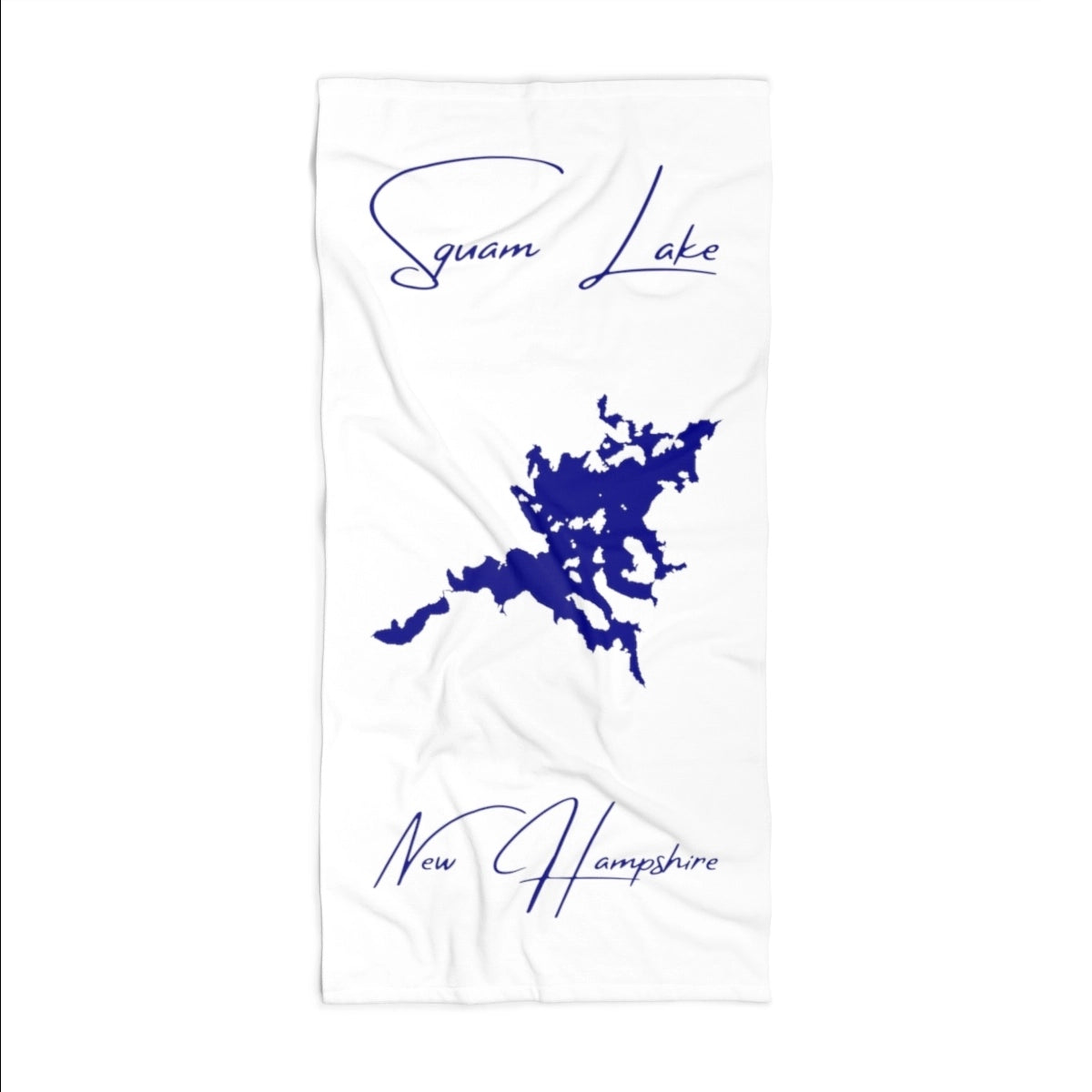 New  Hampshire  Squam  Lake  Beach  Towel  front  position  view  from  front  36  x  72.webp