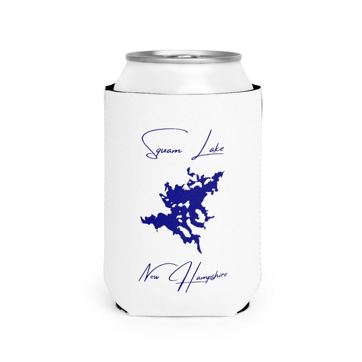 New  Hampshire  Squam  Lake  Can  Koozie  front  position  view  from  front-2  white.webp