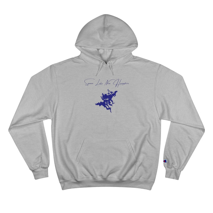 New  Hampshire  Squam  Lake  Hoodie  front  position  view  from  front  light  steel.webp