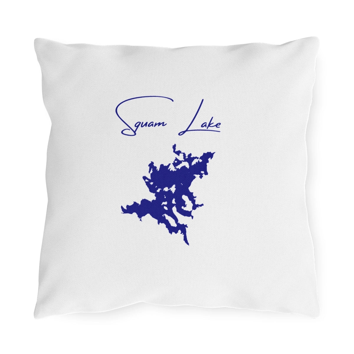 New  Hampshire  Squam  Lake  Outdoor  Pillow  front  position  view  from  front  16  x  16.webp