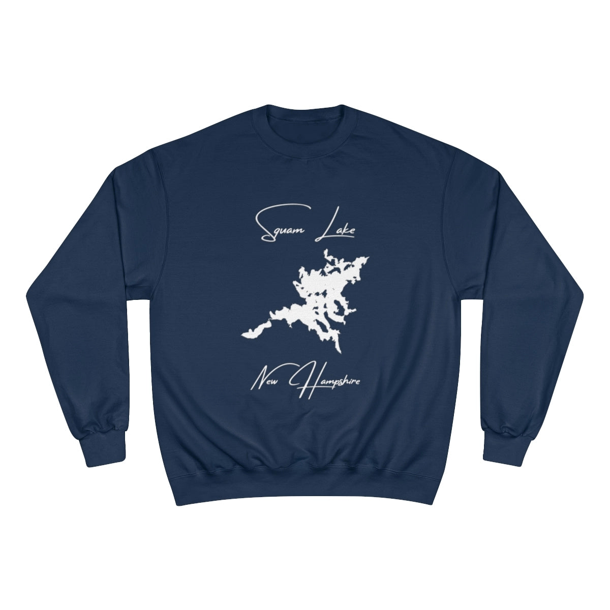 New  Hampshire  Squam  Lake  Sweatshirt  front  position  view  from  front  navy.webp