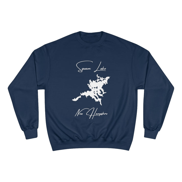 New  Hampshire  Squam  Lake  Sweatshirt  front  position  view  from  front  navy.webp
