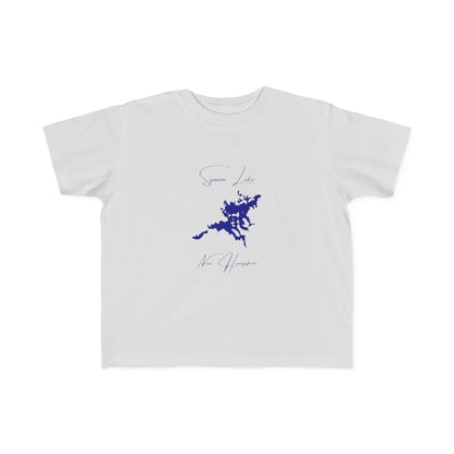 New  Hampshire  Squam  Lake  Toddler  T-shirt  front  position  view  from  front  silver.webp