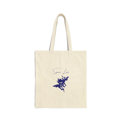 New  Hampshire  Squam  Lake  Tote  Bag  front  position  view  from  front  15  x  16.webp