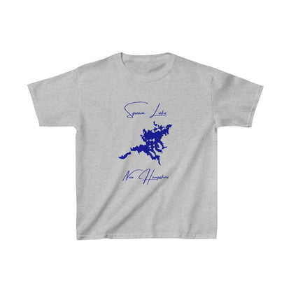 New  Hampshire  Squam  Lake  Youth  T-shirt  front  position  view  from  front  sport  grey.webp