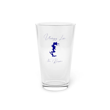 New  Hampshire  Umbagog  Lake  16oz  Pint  Glass  front  position  view  from  front  16oz.webp