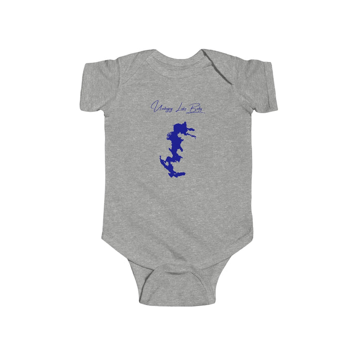 New  Hampshire  Umbagog  Lake  Onesie  front  position  view  from  front  heather.webp