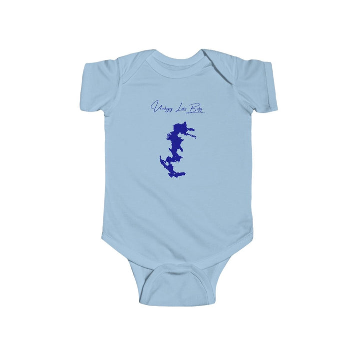 New  Hampshire  Umbagog  Lake  Onesie  front  position  view  from  front  light  blue.webp