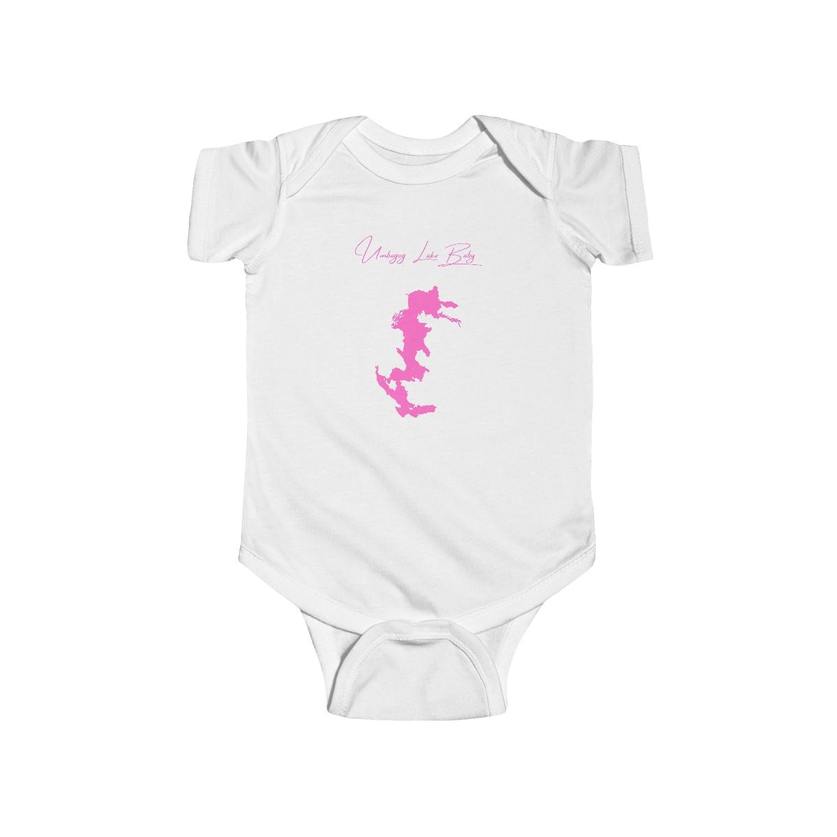 New  Hampshire  Umbagog  Lake  Onesie  front  position  view  from  front  white.webp