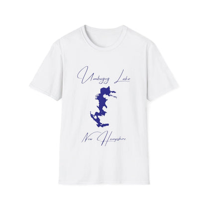 New  Hampshire  Umbagog  Lake  T-shirt  front  position  view  from  front  white.webp