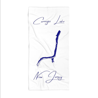 New  Jersey  Carnegie  Lake  Beach  Towel  front  position  view  from  front  36  x  72.webp