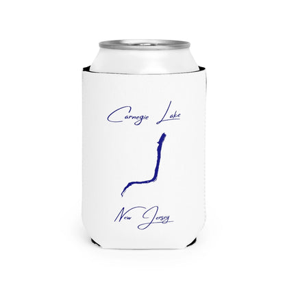New  Jersey  Carnegie  Lake  Can  Koozie  front  position  view  from  front-2  white.webp