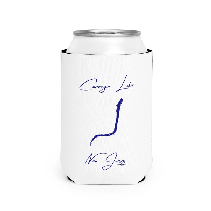 New  Jersey  Carnegie  Lake  Can  Koozie  front  position  view  from  front-2  white.webp