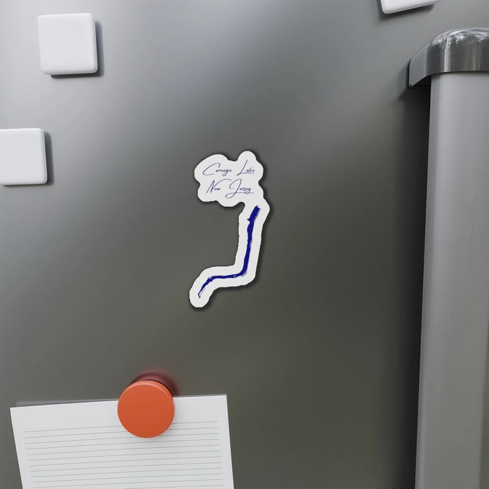 New  Jersey  Carnegie  Lake  Die  Cut  Magnet  front  position  view  from  context-1  4  x  4.webp