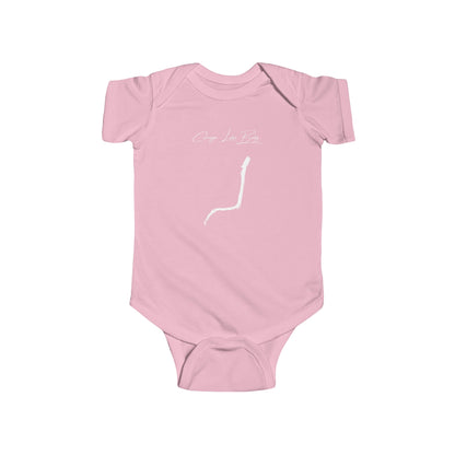 New  Jersey  Carnegie  Lake  Onesie  front  position  view  from  front  pink.webp