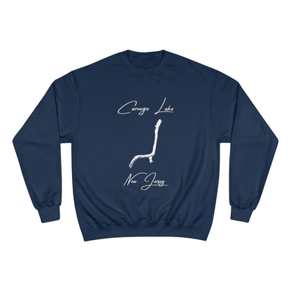 New  Jersey  Carnegie  Lake  Sweatshirt  front  position  view  from  front  navy.webp