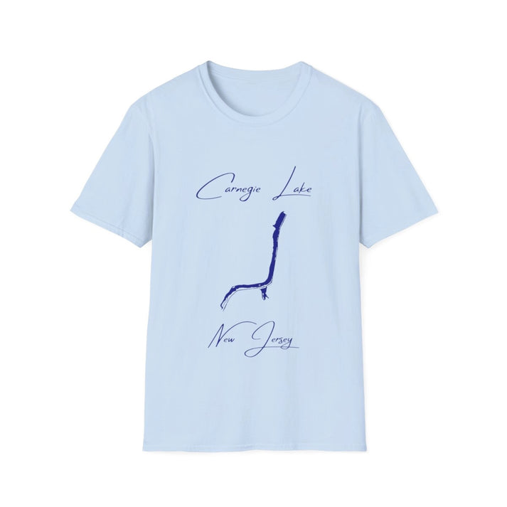 New  Jersey  Carnegie  Lake  T-shirt  front  position  view  from  front  light  blue.webp