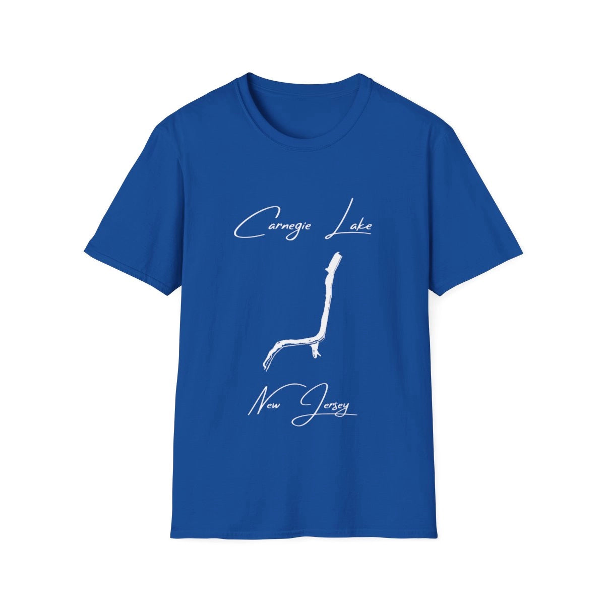 New  Jersey  Carnegie  Lake  T-shirt  front  position  view  from  front  royal.webp
