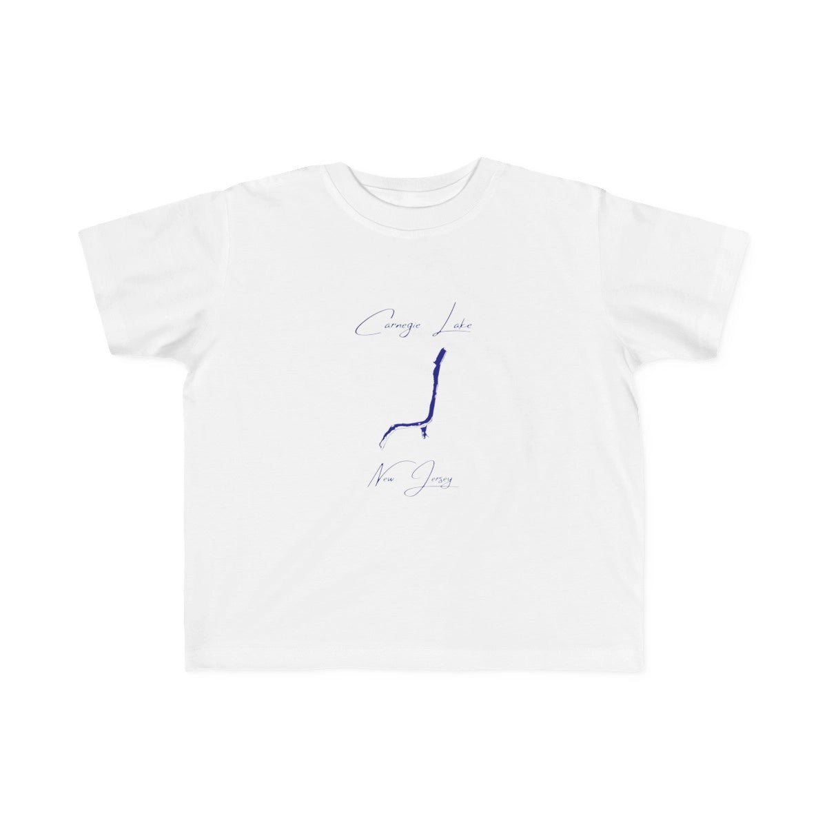 New  Jersey  Carnegie  Lake  Toddler  T-shirt  front  position  view  from  front  white.webp