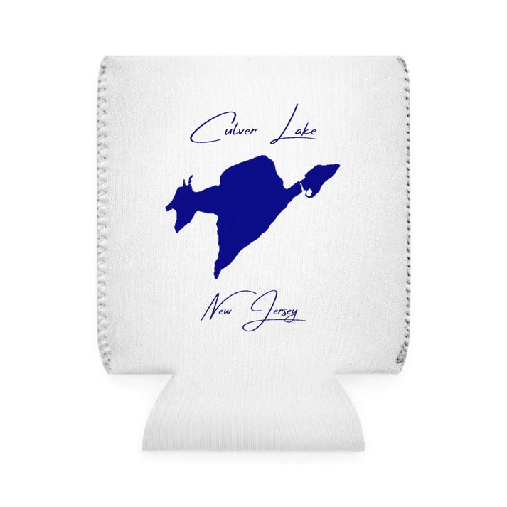 New  Jersey  Culver  Lake  Can  Koozie  front  position  view  from  front-1  white.webp