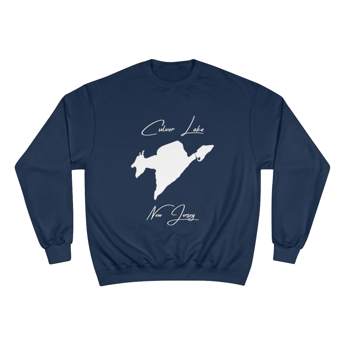 New  Jersey  Culver  Lake  Sweatshirt  front  position  view  from  front  navy.webp