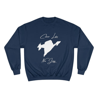 New  Jersey  Culver  Lake  Sweatshirt  front  position  view  from  front  navy.webp