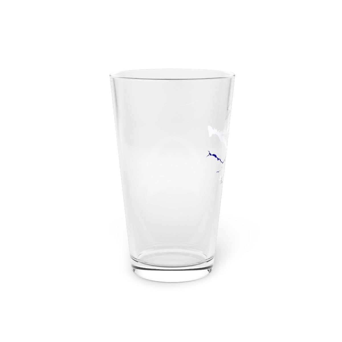 New  Jersey  Deal  Lake  16oz  Pint  Glass  front  position  view  from  left  16oz.webp