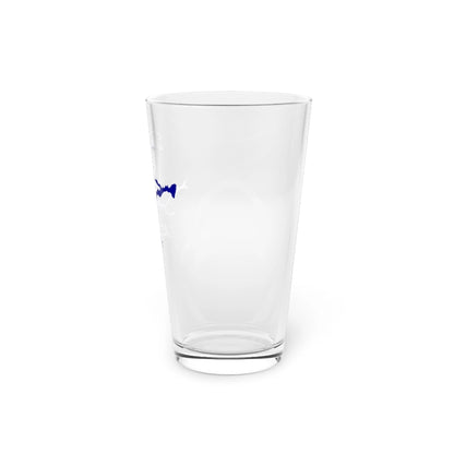 New  Jersey  Deal  Lake  16oz  Pint  Glass  front  position  view  from  right  16oz.webp