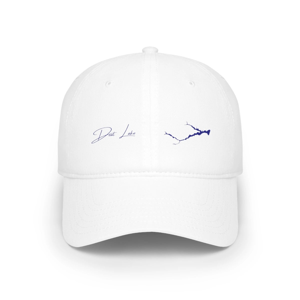 New  Jersey  Deal  Lake  Baseball  Cap  front  position  view  from  front  one  size.webp