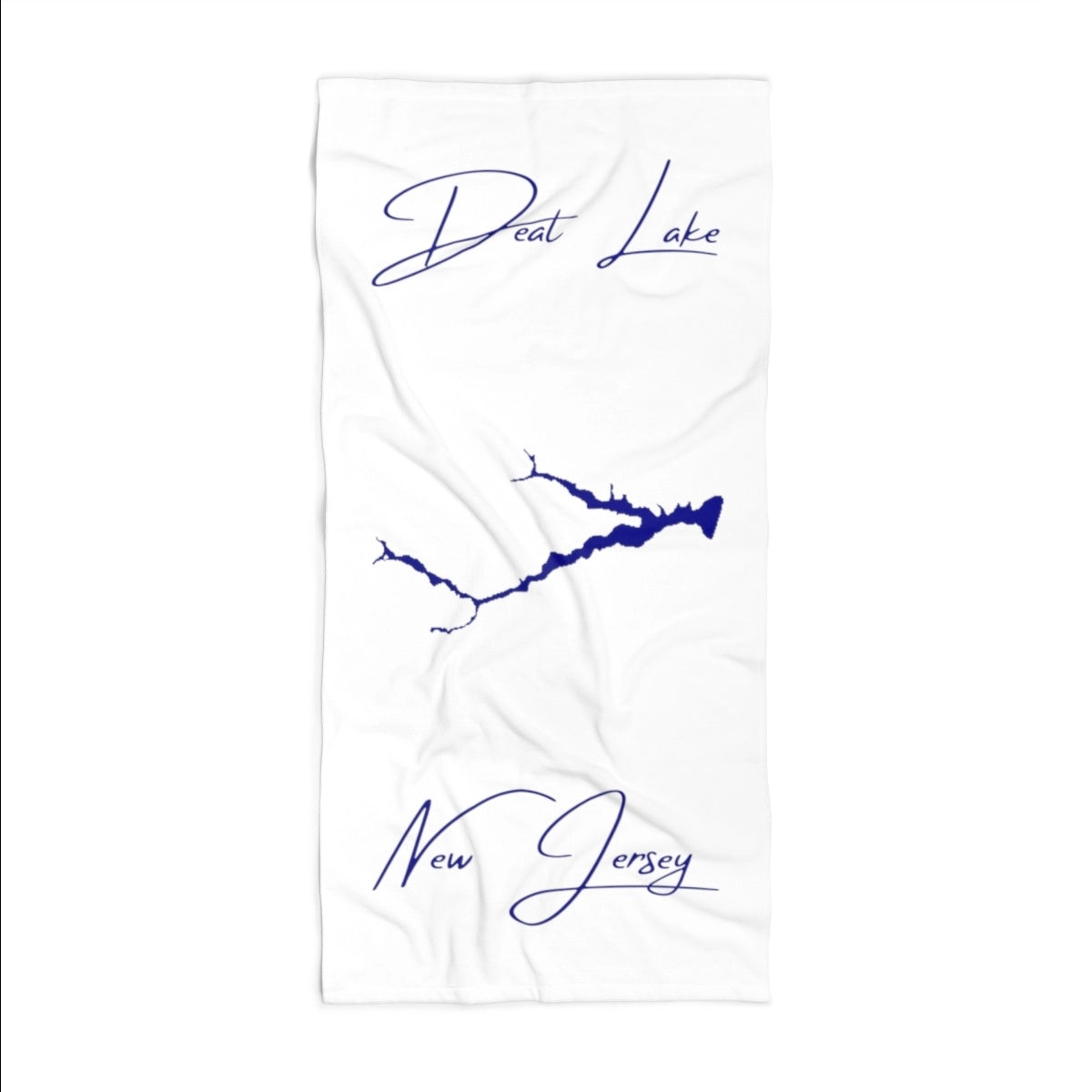 New  Jersey  Deal  Lake  Beach  Towel  front  position  view  from  front  36  x  72.webp