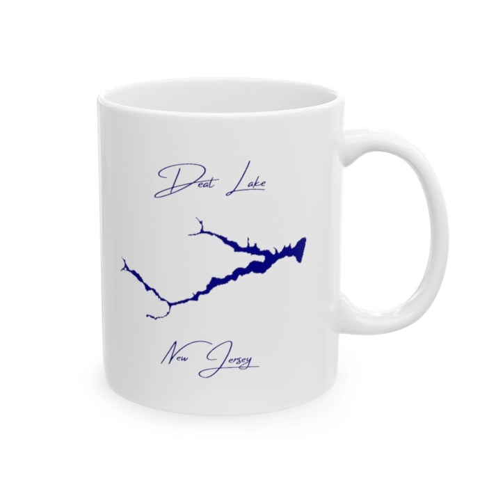 New  Jersey  Deal  Lake  Ceramic  Mug  other  position  view  from  right  11oz.webp