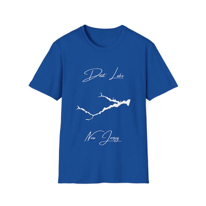 New  Jersey  Deal  Lake  T-shirt  front  position  view  from  front  royal.webp