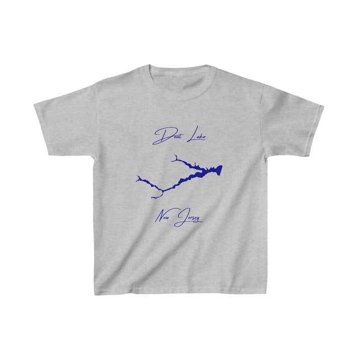 New  Jersey  Deal  Lake  Youth  T-shirt  front  position  view  from  front  sport  grey.webp