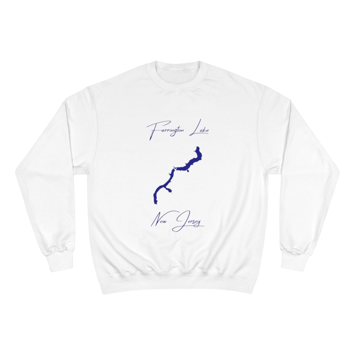 New  Jersey  Farrington  Lake  Sweatshirt  front  position  view  from  front  white.webp