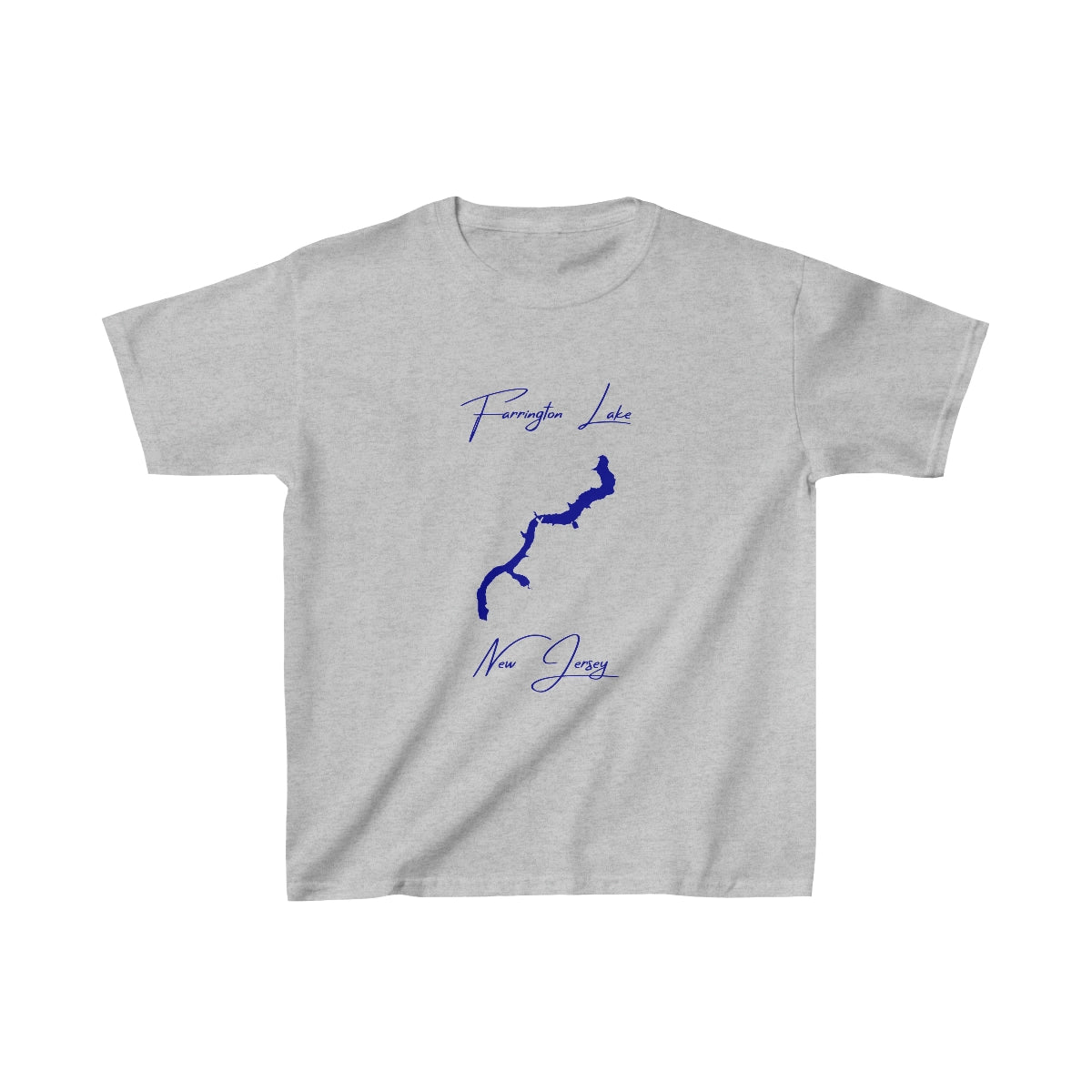 New  Jersey  Farrington  Lake  Youth  T-shirt  front  position  view  from  front  sport  grey.webp
