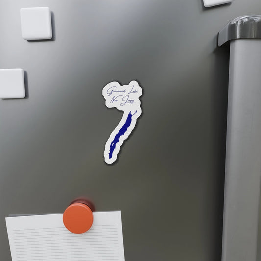 New  Jersey  Greenwood  Lake  Die  Cut  Magnet  front  position  view  from  context-1  4  x  4.webp